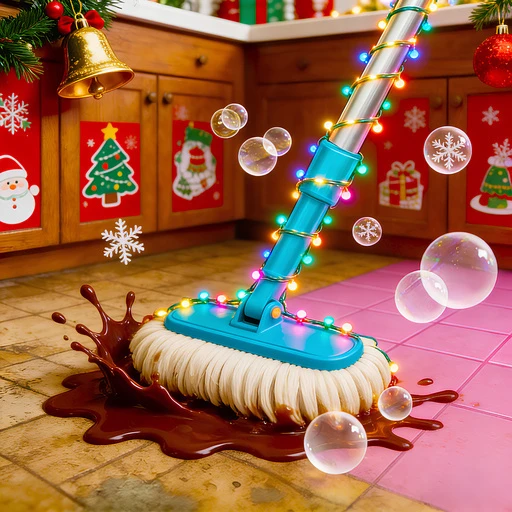 聖誕清潔ASMR