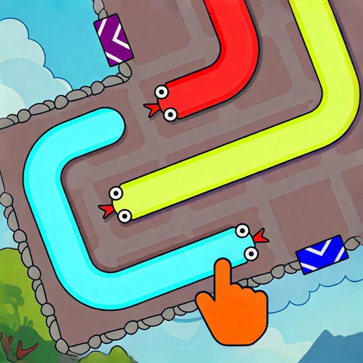 色彩狂潮：蛇形逃脫